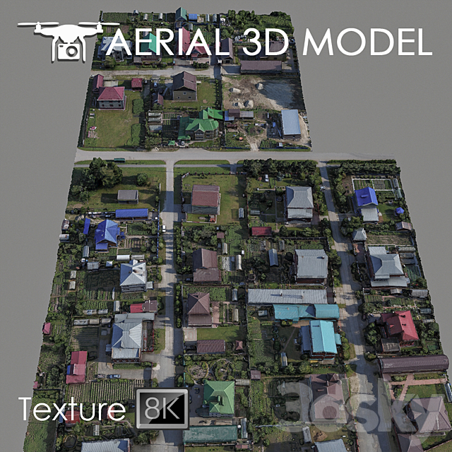 Residential area 86 3DSMax File - thumbnail 2