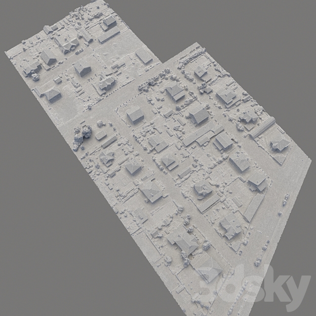 Residential area 86 3DSMax File - thumbnail 5