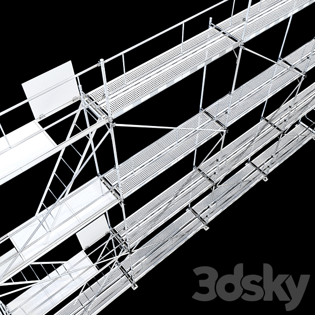 Scaffolding 3DS Max Model - thumbnail 3