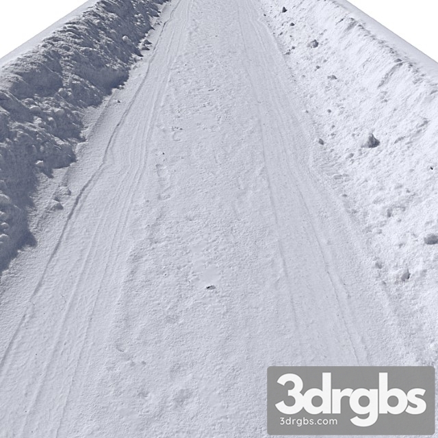 Snow Road 2 3dsmax Download - thumbnail 1