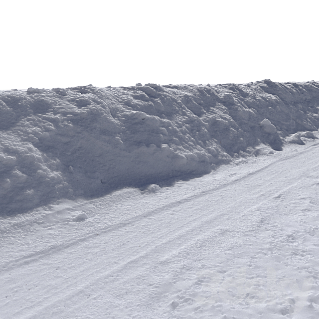 Snow road_2 3DS Max Model - thumbnail 2