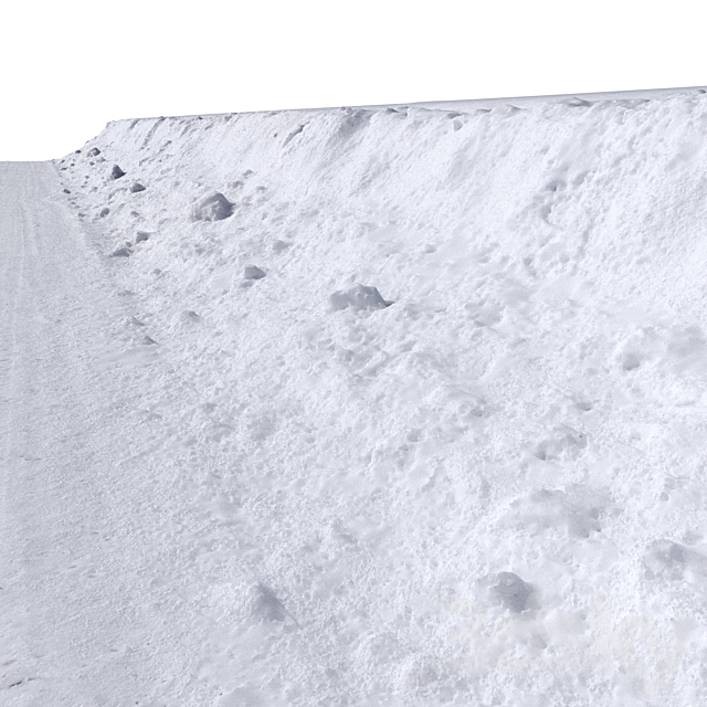 Snow road_2 3DS Max Model - thumbnail 3