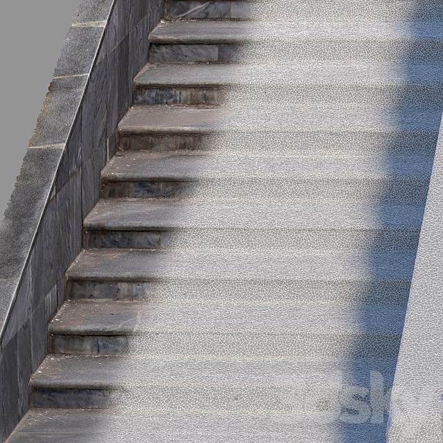 Staircase 9 3ds Max - thumbnail 3