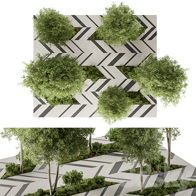 Urban and Environment Element Set 48 3DS Max Model - thumbnail 2