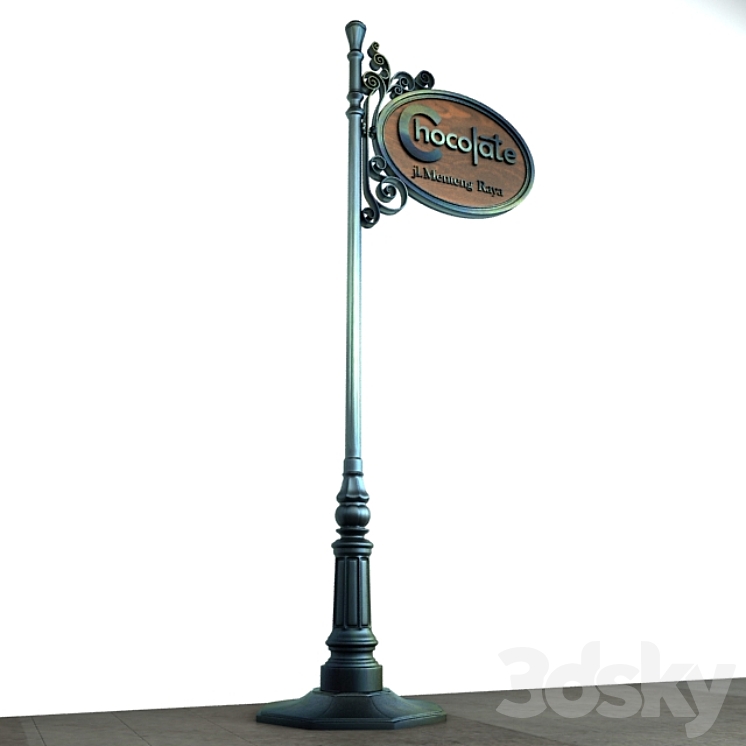 Vintage Signage 005 3DS Max - thumbnail 2